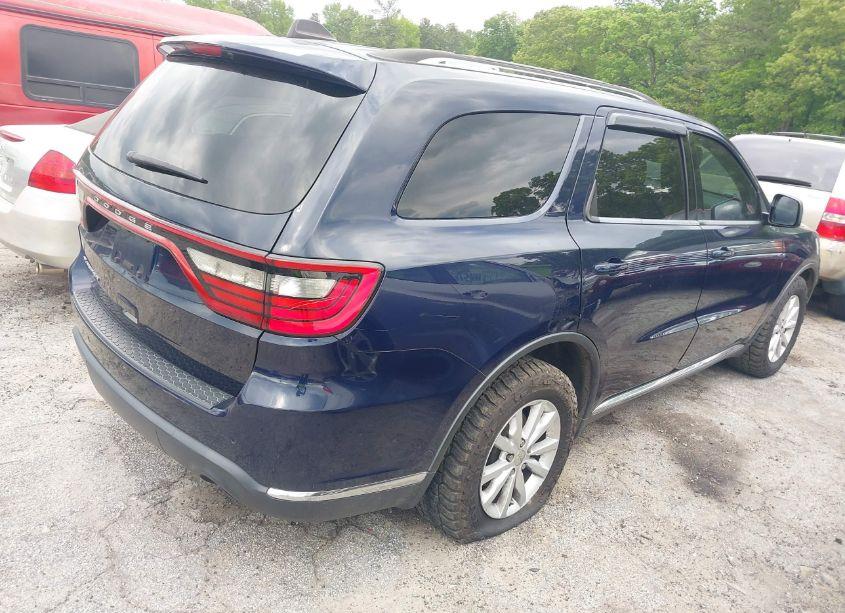 Photo 4 of 2015 Dodge Durango SXT (VIN 1C4RDHAG4FC145443)