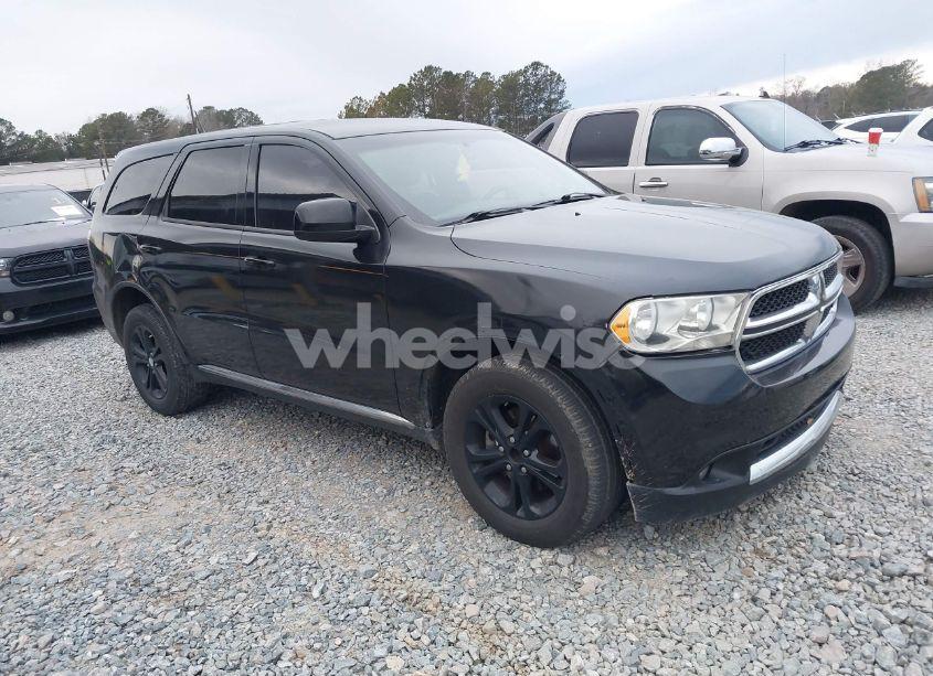 2012 Dodge Durango SXT (VIN 1C4RDHAG5CC237270) main photo