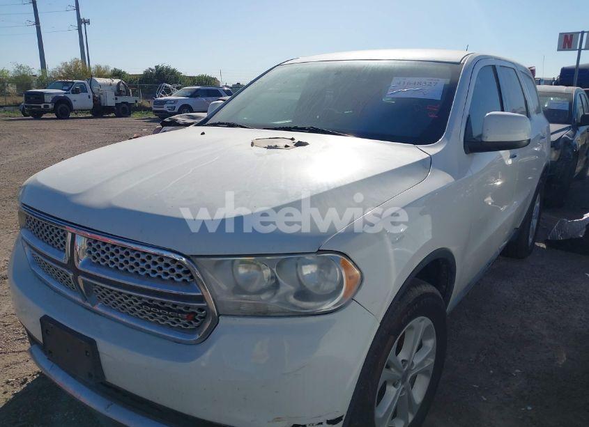 Photo 2 of 2012 Dodge Durango SXT (VIN 1C4RDHAG6CC257284)
