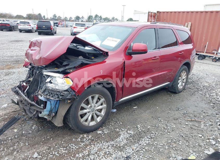Photo 2 of 2014 Dodge Durango SXT (VIN 1C4RDHAG6EC560651)