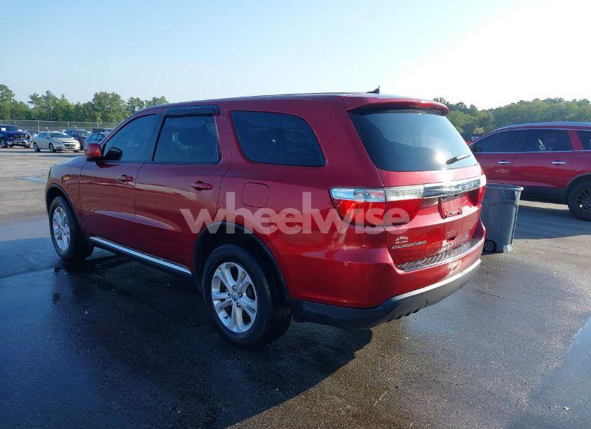 Photo 3 of 2013 Dodge Durango SXT (VIN 1C4RDHAG8DC668378)