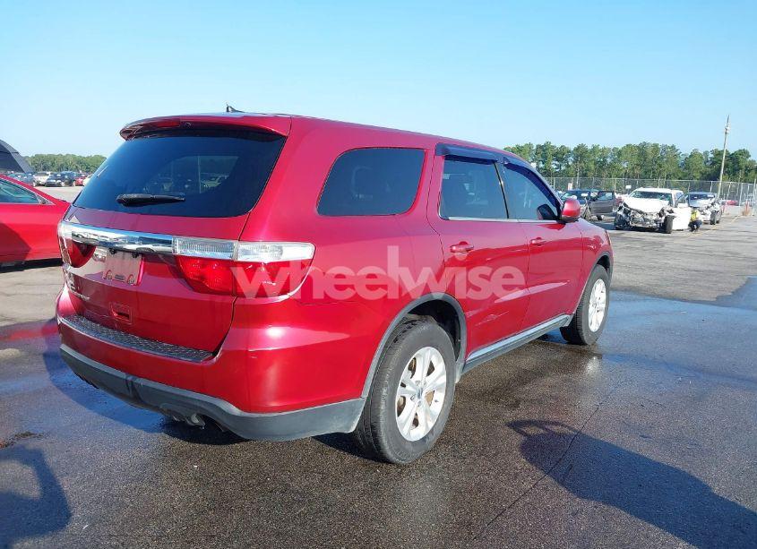 Photo 4 of 2013 Dodge Durango SXT (VIN 1C4RDHAG8DC668378)