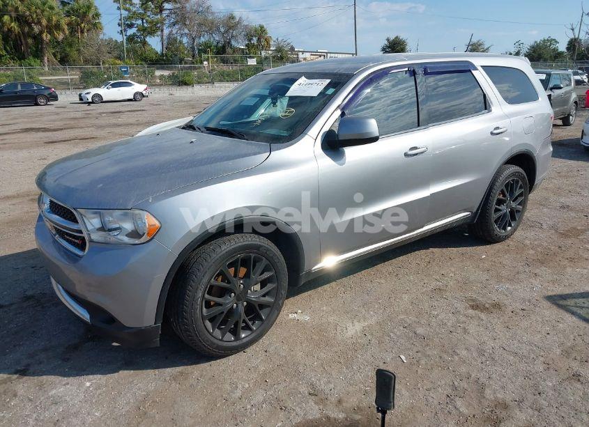 Photo 2 of 2013 Dodge Durango SXT (VIN 1C4RDHAG8DC698805)