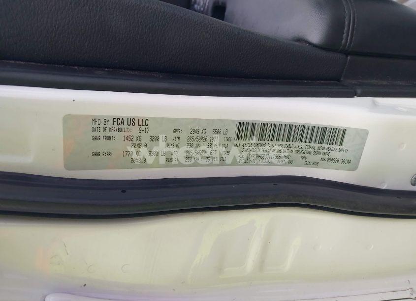 Photo 9 of 2018 Dodge Durango SXT RWD (VIN 1C4RDHAG8JC114365)