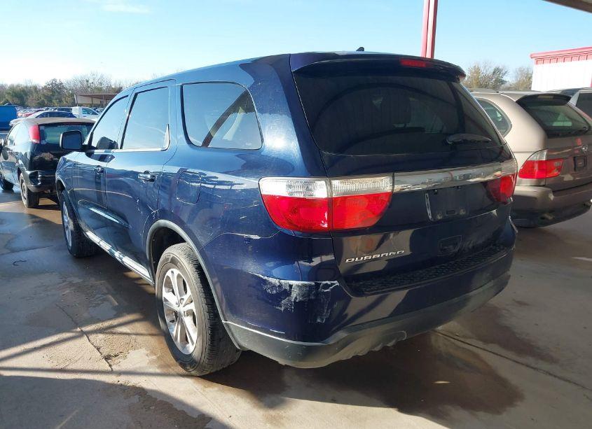 Photo 3 of 2012 Dodge Durango SXT (VIN 1C4RDHAGXCC260205)