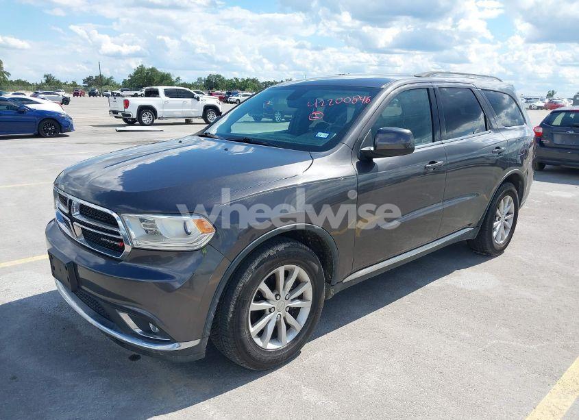 Photo 2 of 2014 Dodge Durango SXT (VIN 1C4RDHAGXEC360615)
