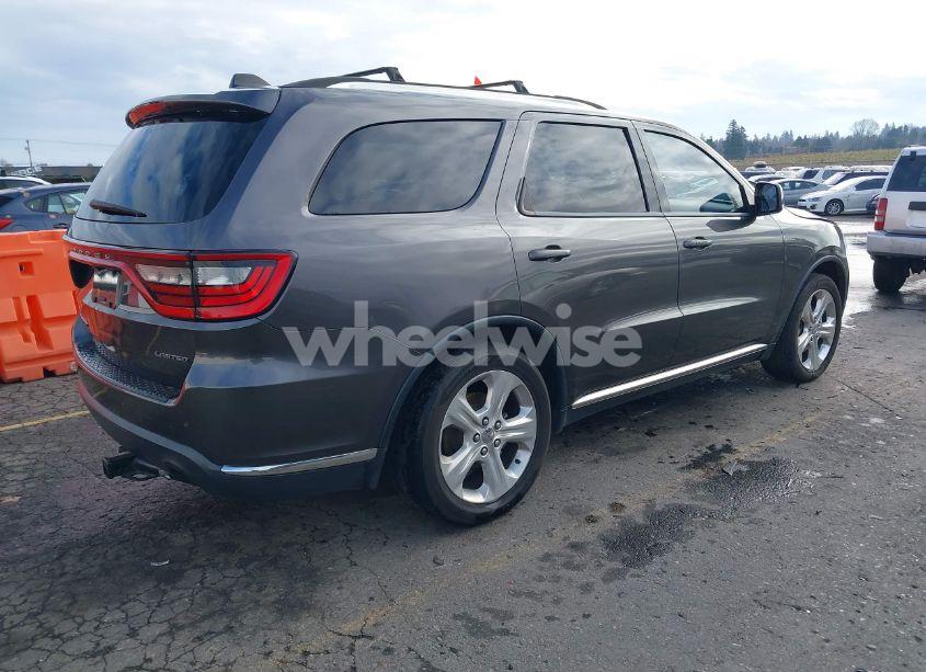 Photo 4 of 2014 Dodge Durango LIMITED (VIN 1C4RDHDG0EC370369)
