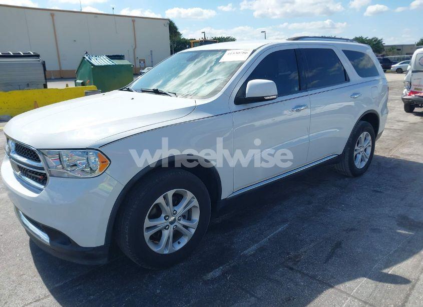Photo 2 of 2013 Dodge Durango CREW (VIN 1C4RDHDG3DC591625)