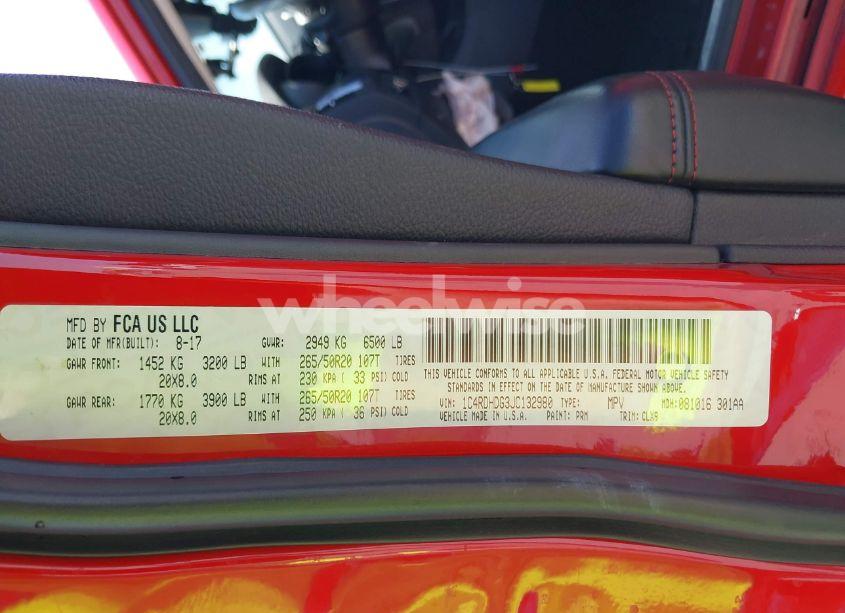 Photo 9 of 2018 Dodge Durango GT RWD (VIN 1C4RDHDG3JC132980)