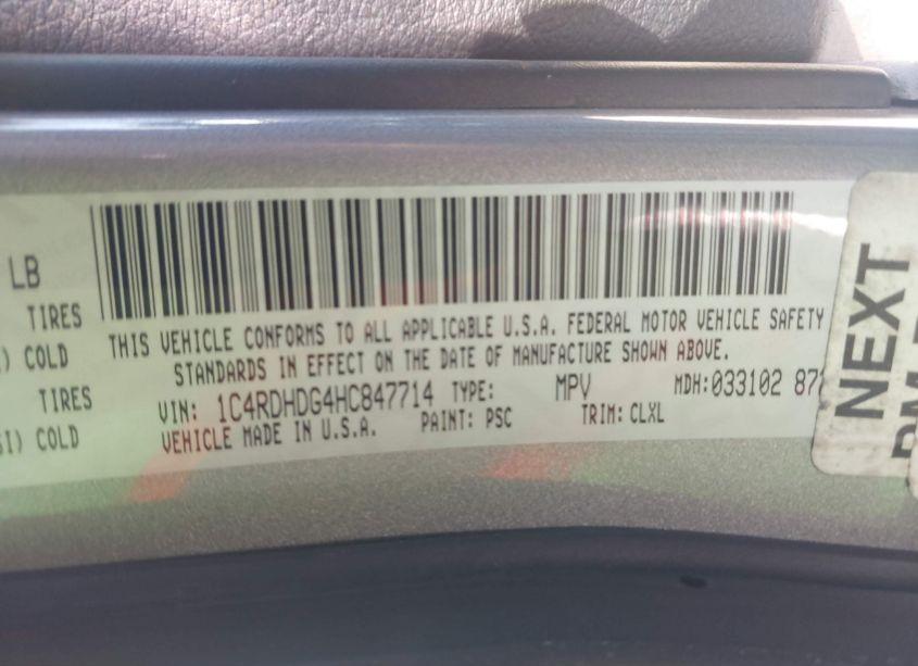 Photo 9 of 2017 Dodge Durango GT RWD (VIN 1C4RDHDG4HC847714)