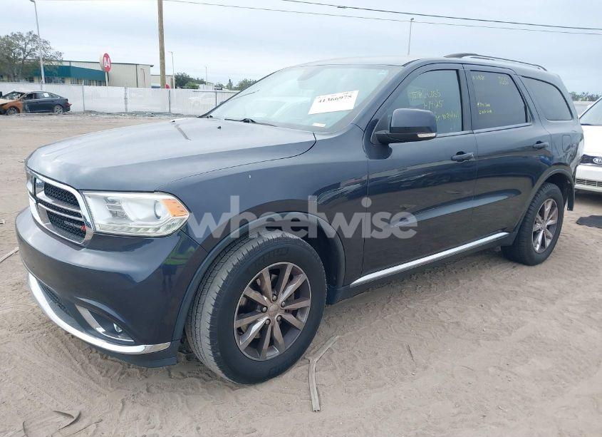 Photo 2 of 2016 Dodge Durango LIMITED (VIN 1C4RDHDG5GC361332)
