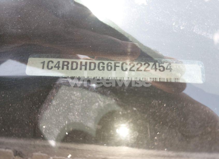 Photo 9 of 2015 Dodge Durango LIMITED (VIN 1C4RDHDG6FC222454)