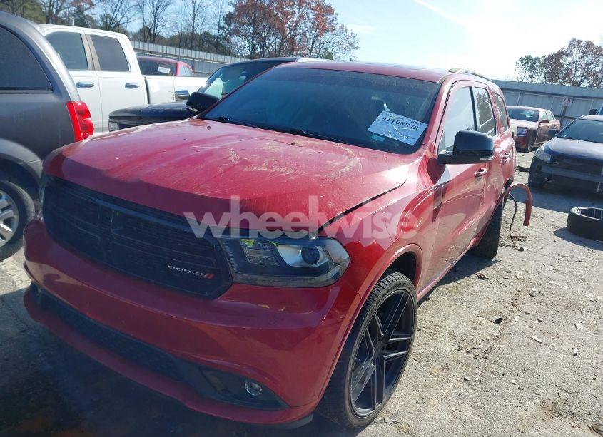 Photo 2 of 2017 Dodge Durango GT RWD (VIN 1C4RDHDG6HC628978)