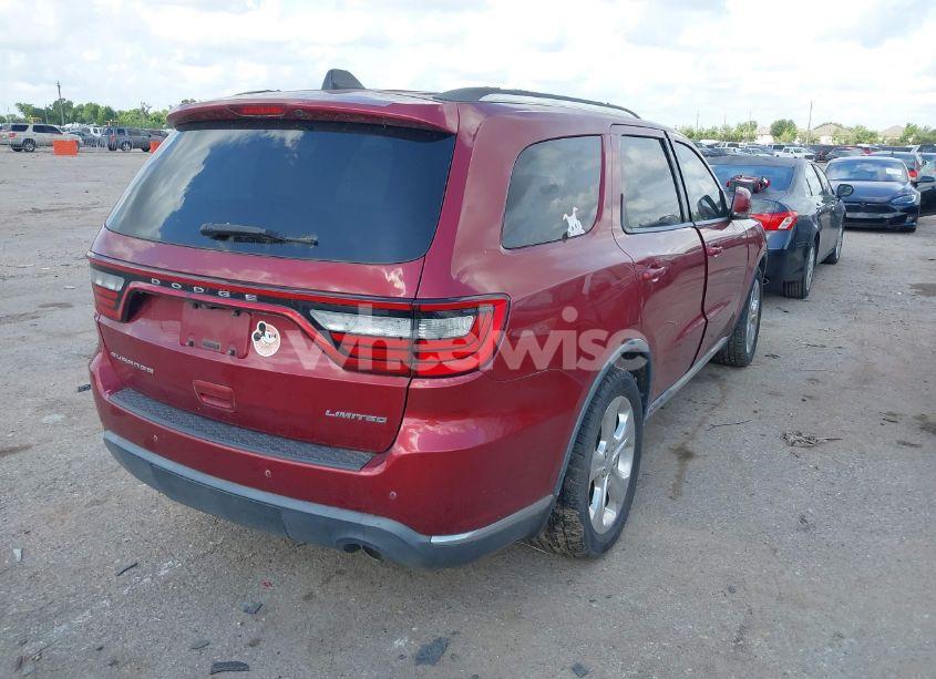 Photo 4 of 2015 Dodge Durango LIMITED (VIN 1C4RDHDG8FC110092)