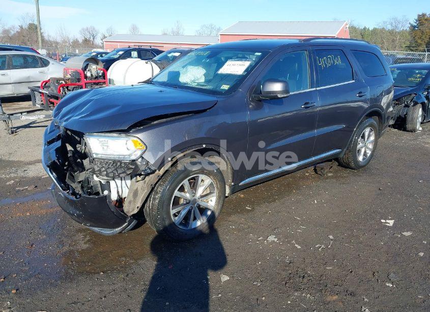 Photo 2 of 2016 Dodge Durango LIMITED (VIN 1C4RDHDG8GC373796)