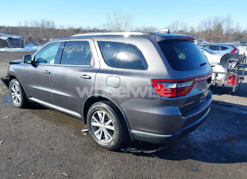 Photo 3 of 2016 Dodge Durango LIMITED (VIN 1C4RDHDG8GC373796)