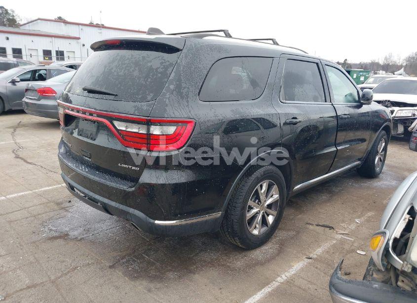 Photo 4 of 2016 Dodge Durango LIMITED (VIN 1C4RDHDG8GC432815)