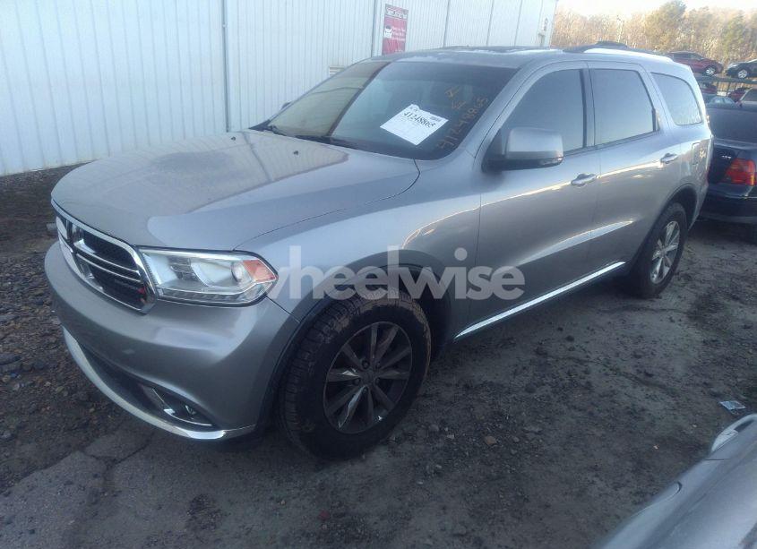 Photo 2 of 2015 Dodge Durango LIMITED (VIN 1C4RDHDG9FC169345)