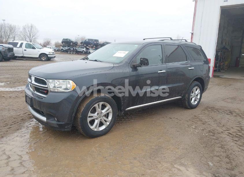 Photo 2 of 2013 Dodge Durango CREW (VIN 1C4RDHDGXDC673660)