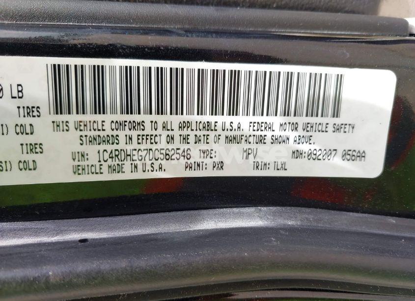 Photo 9 of 2013 Dodge Durango CITADEL (VIN 1C4RDHEG7DC562546)