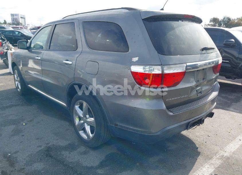 Photo 3 of 2012 Dodge Durango CITADEL (VIN 1C4RDHEGXCC336158)