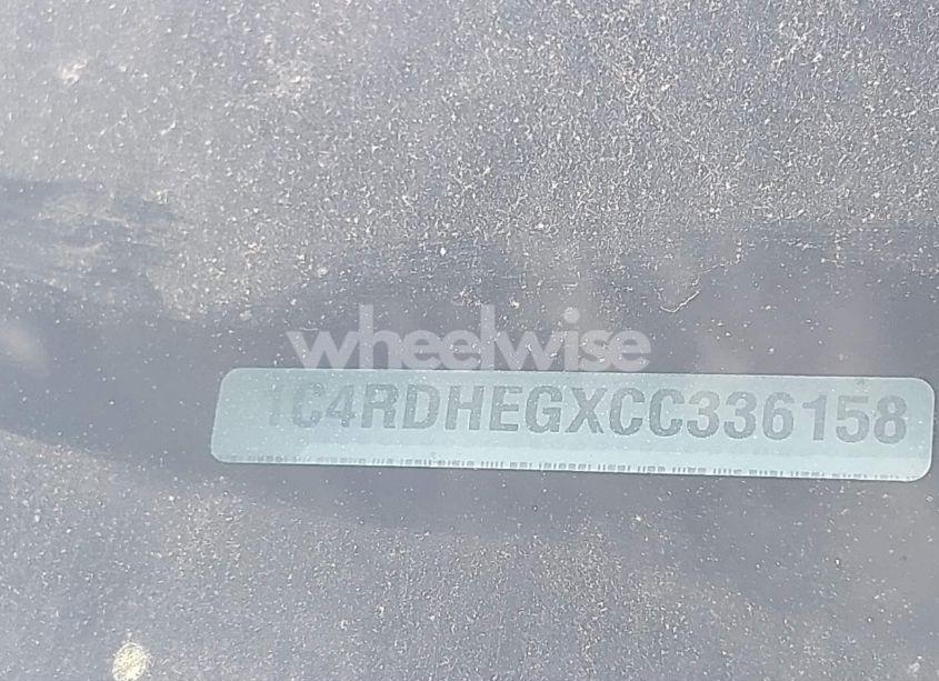 Photo 9 of 2012 Dodge Durango CITADEL (VIN 1C4RDHEGXCC336158)