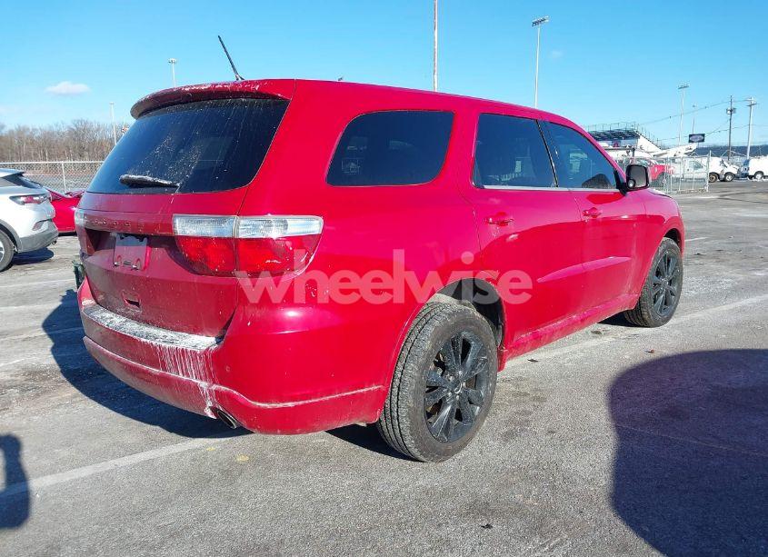 Photo 4 of 2013 Dodge Durango SXT (VIN 1C4RDJAG1DC686843)