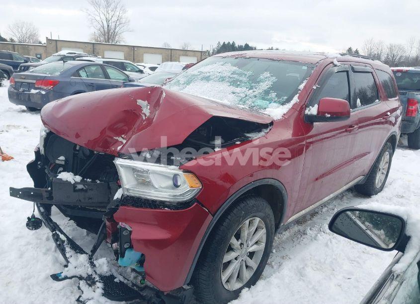Photo 2 of 2014 Dodge Durango SXT (VIN 1C4RDJAG1EC514636)
