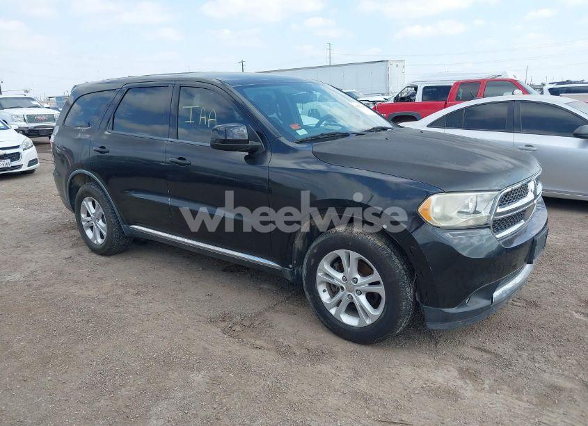2012 Dodge Durango SXT (VIN 1C4RDJAG2CC169484) main photo