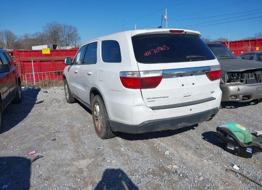 Photo 3 of 2013 Dodge Durango SXT (VIN 1C4RDJAG2DC671686)