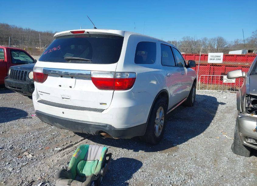 Photo 4 of 2013 Dodge Durango SXT (VIN 1C4RDJAG2DC671686)