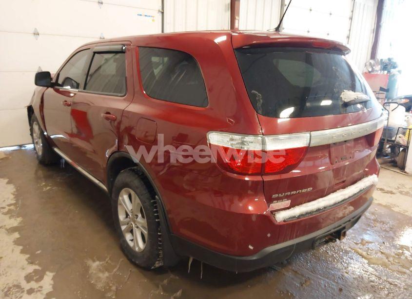 Photo 3 of 2013 Dodge Durango SXT (VIN 1C4RDJAG4DC527945)