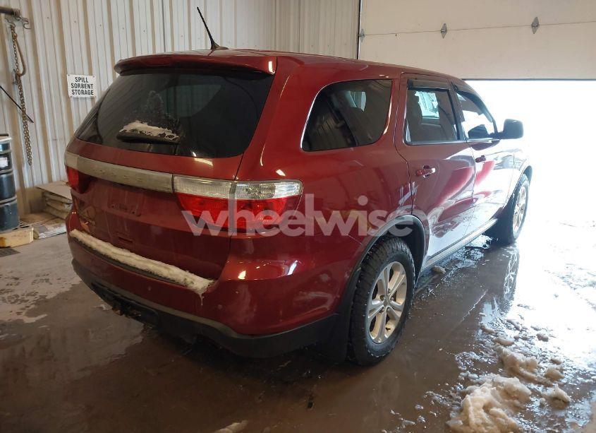 Photo 4 of 2013 Dodge Durango SXT (VIN 1C4RDJAG4DC527945)
