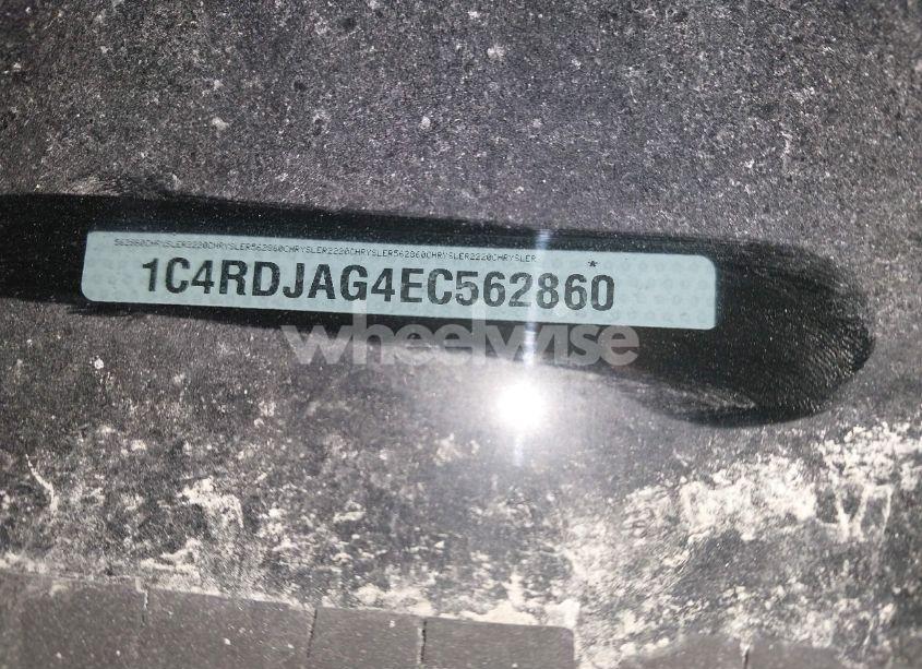 Photo 9 of 2014 Dodge Durango SXT (VIN 1C4RDJAG4EC562860)