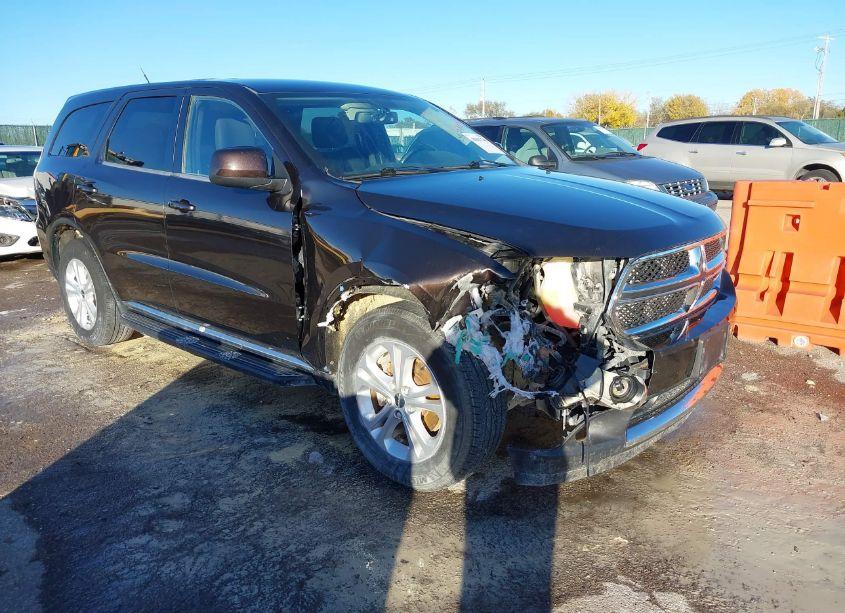 2012 Dodge Durango SXT (VIN 1C4RDJAG6CC196929) main photo