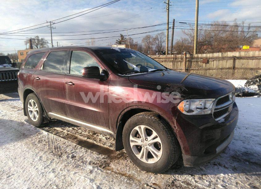 2012 Dodge Durango SXT (VIN 1C4RDJAG7CC206710) main photo