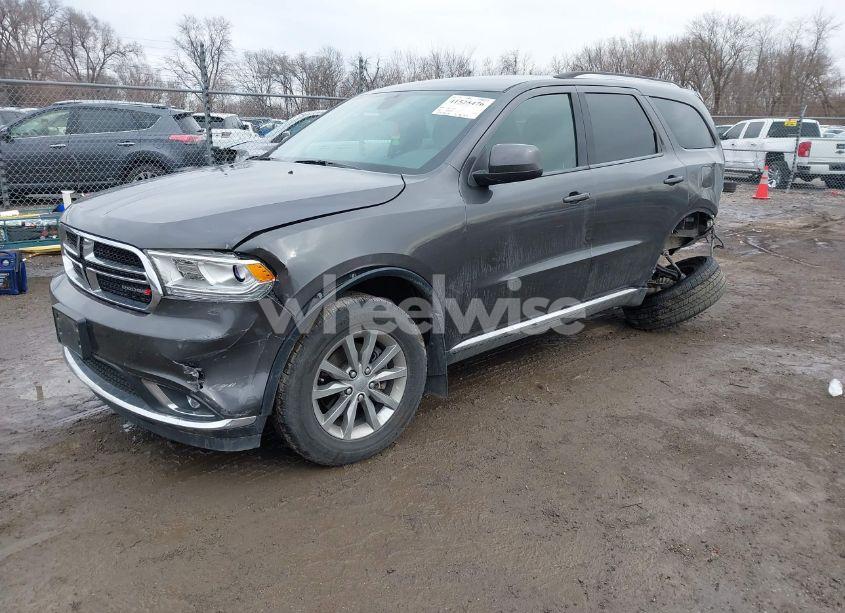 Photo 2 of 2017 Dodge Durango SXT AWD (VIN 1C4RDJAG8HC805316)