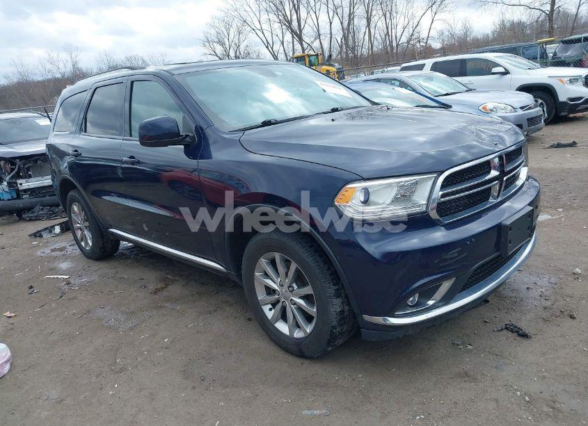 2017 Dodge Durango SXT AWD (VIN 1C4RDJAG9HC709923) main photo
