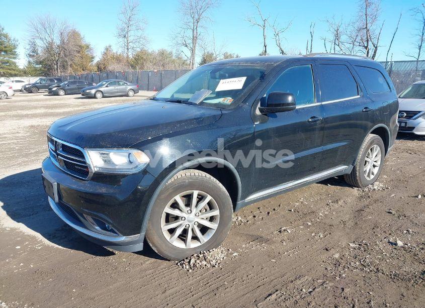 Photo 2 of 2017 Dodge Durango SXT AWD (VIN 1C4RDJAGXHC860477)