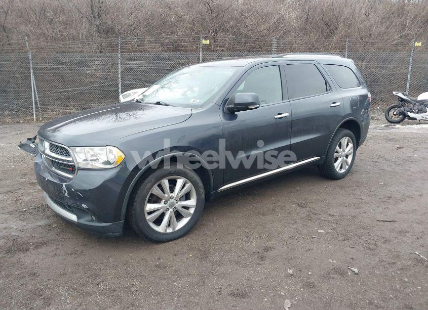 Photo 2 of 2013 Dodge Durango CREW (VIN 1C4RDJDG0DC540316)