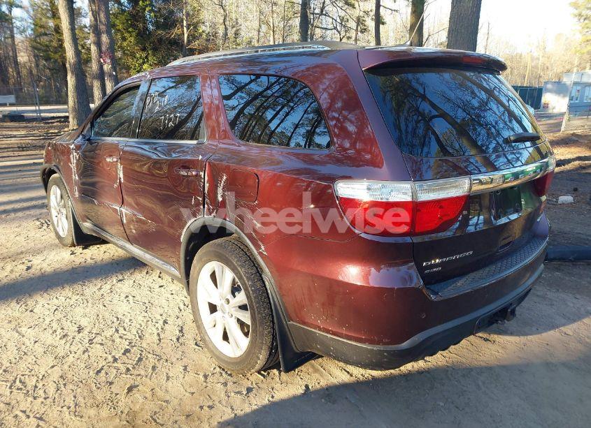 Photo 3 of 2012 Dodge Durango CREW (VIN 1C4RDJDG1CC330810)