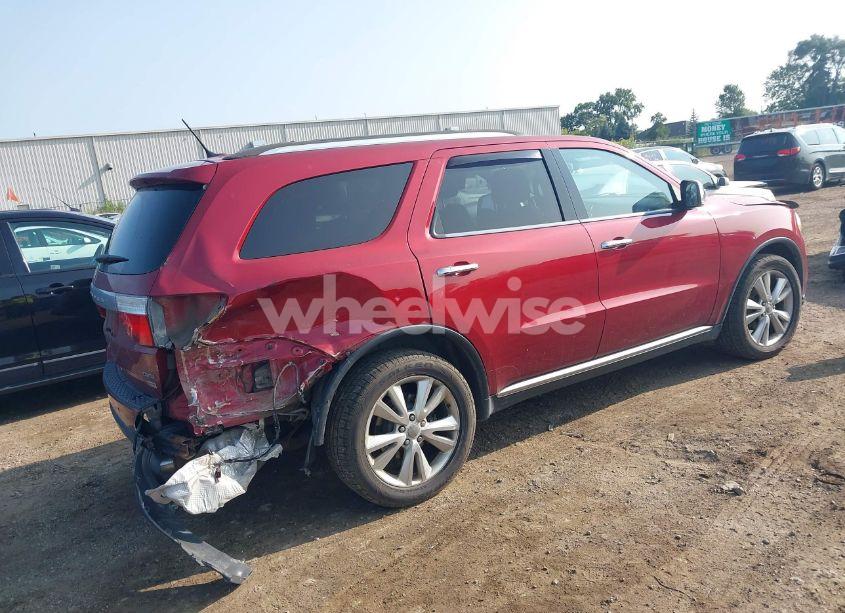Photo 4 of 2013 Dodge Durango CREW PLUS (VIN 1C4RDJDG1DC684196)