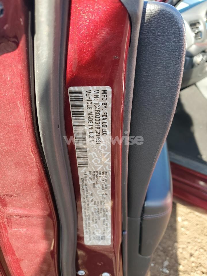 Photo 13 of 2024 DODGE DURANGO GT (VIN 1C4RDJDG1RC217531)