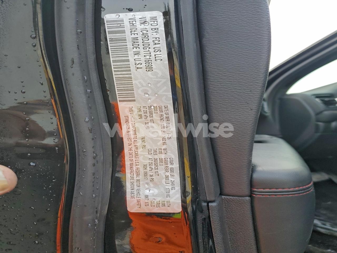 Photo 14 of 2026 DODGE DURANGO GT (VIN 1C4RDJDG1TC166989)