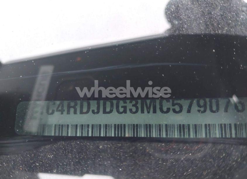 Photo 9 of 2021 Dodge Durango GT PLUS AWD (VIN 1C4RDJDG3MC579076)