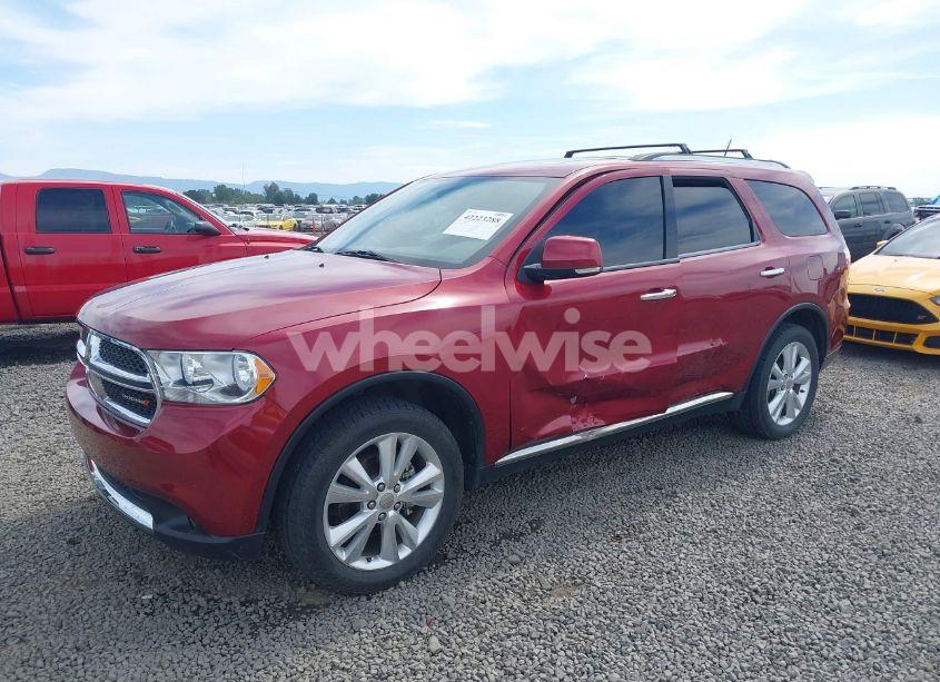 Photo 2 of 2013 Dodge Durango CREW (VIN 1C4RDJDG4DC527858)