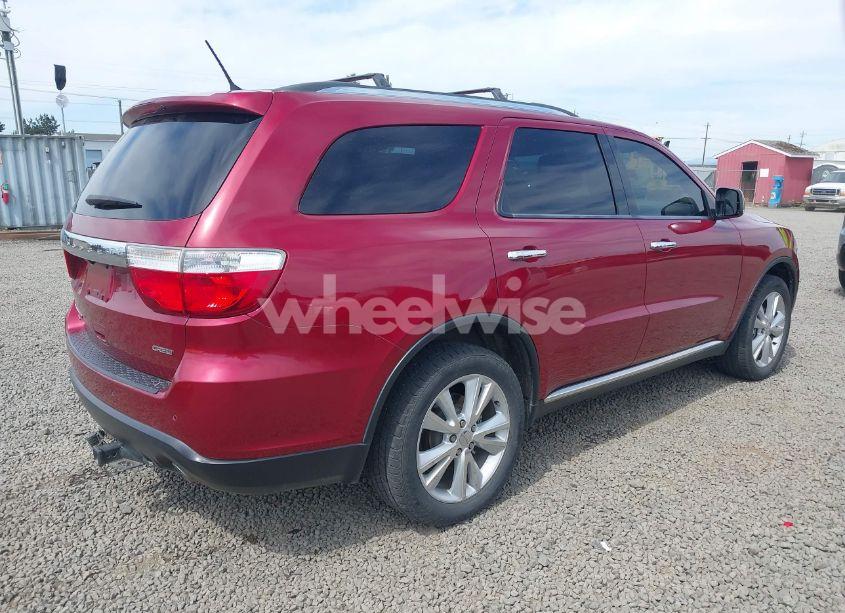 Photo 4 of 2013 Dodge Durango CREW (VIN 1C4RDJDG4DC527858)