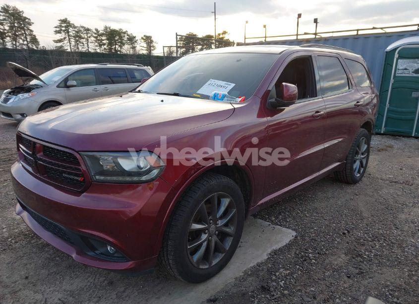 Photo 2 of 2017 Dodge Durango GT AWD (VIN 1C4RDJDG4HC898640)