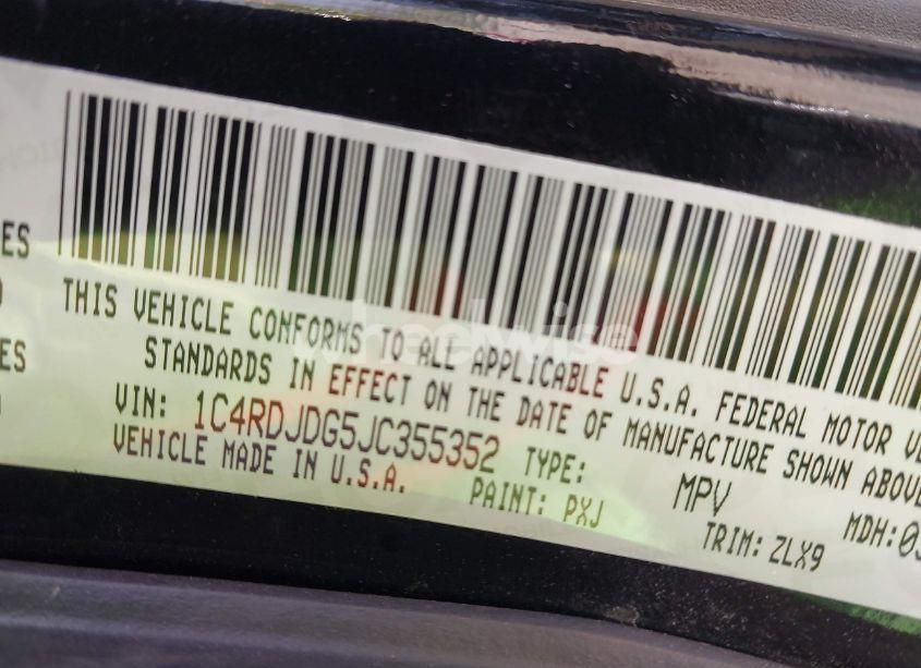 Photo 9 of 2018 Dodge Durango GT AWD (VIN 1C4RDJDG5JC355352)