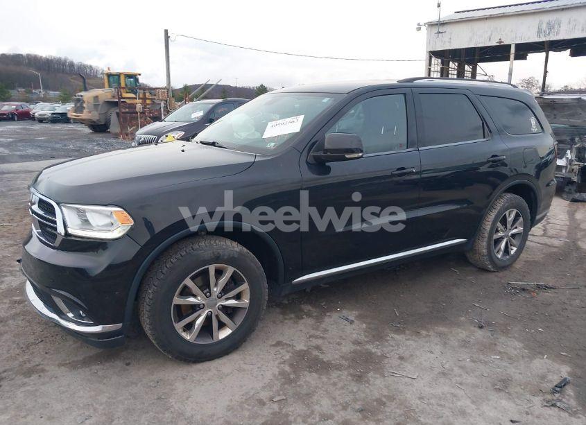 Photo 2 of 2016 Dodge Durango LIMITED (VIN 1C4RDJDG6GC340917)